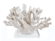 Hand Crafted Mini Decorative Resin Coral For Living Room Instant Elegance 12"