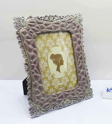4×6 Inches Classic Size with Exquisite European Relief Design - Luxury Desktop Display Stand for Home Decor & Wall Art