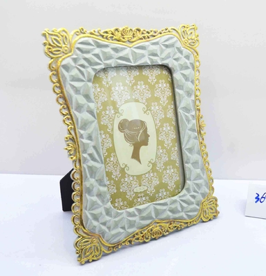 4×6 Inches Classic Size with Exquisite European Relief Design - Luxury Desktop Display Stand for Home Decor & Wall Art