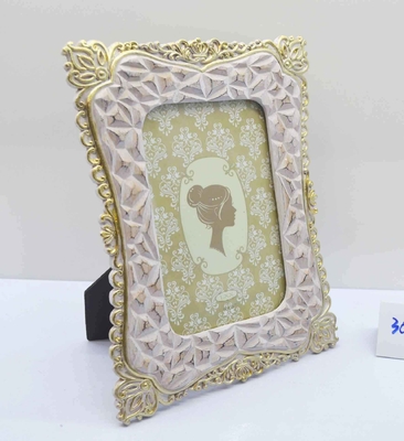 4×6 Inches Classic Size with Exquisite European Relief Design - Luxury Desktop Display Stand for Home Decor & Wall Art