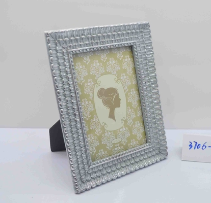 4×6 Inch Handcrafted Vintage Photo Stand with Beveled Edge - Wedding Portrait Display small picture frame