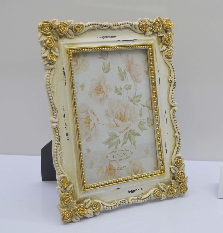 Handcrafted Antique-style Frame | Factory Direct Supply | European Luxury Display Stand | Artisanal Light-luxury Frame