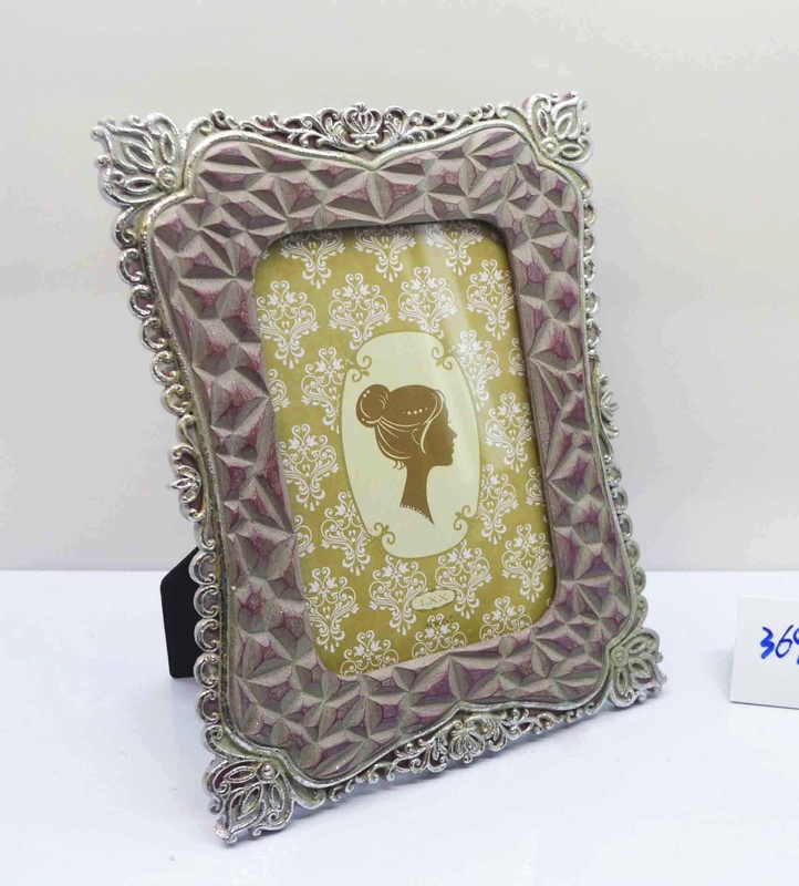 4×6 Inches Classic Size with Exquisite European Relief Design - Luxury Desktop Display Stand for Home Decor & Wall Art
